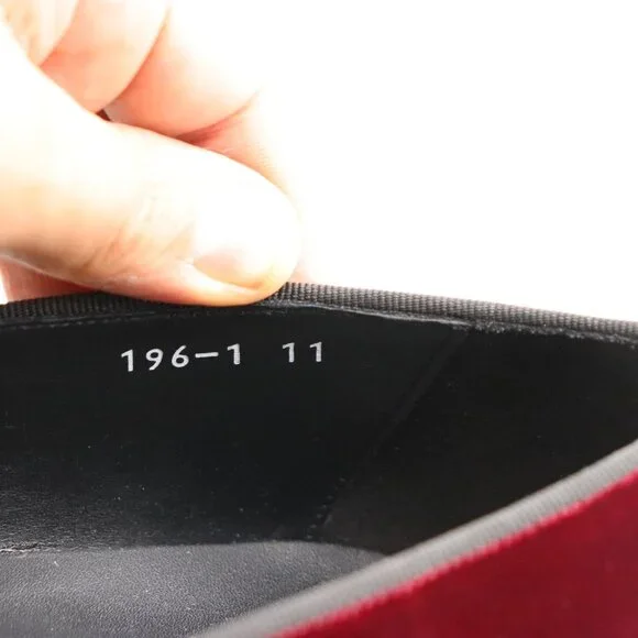 To Boot New York Velvet Burgundy Men's Size 11 Slip On Dress Shoes
